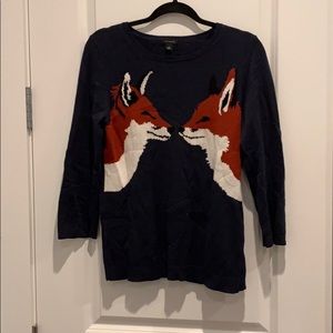 Ann Taylor Fox Sweater